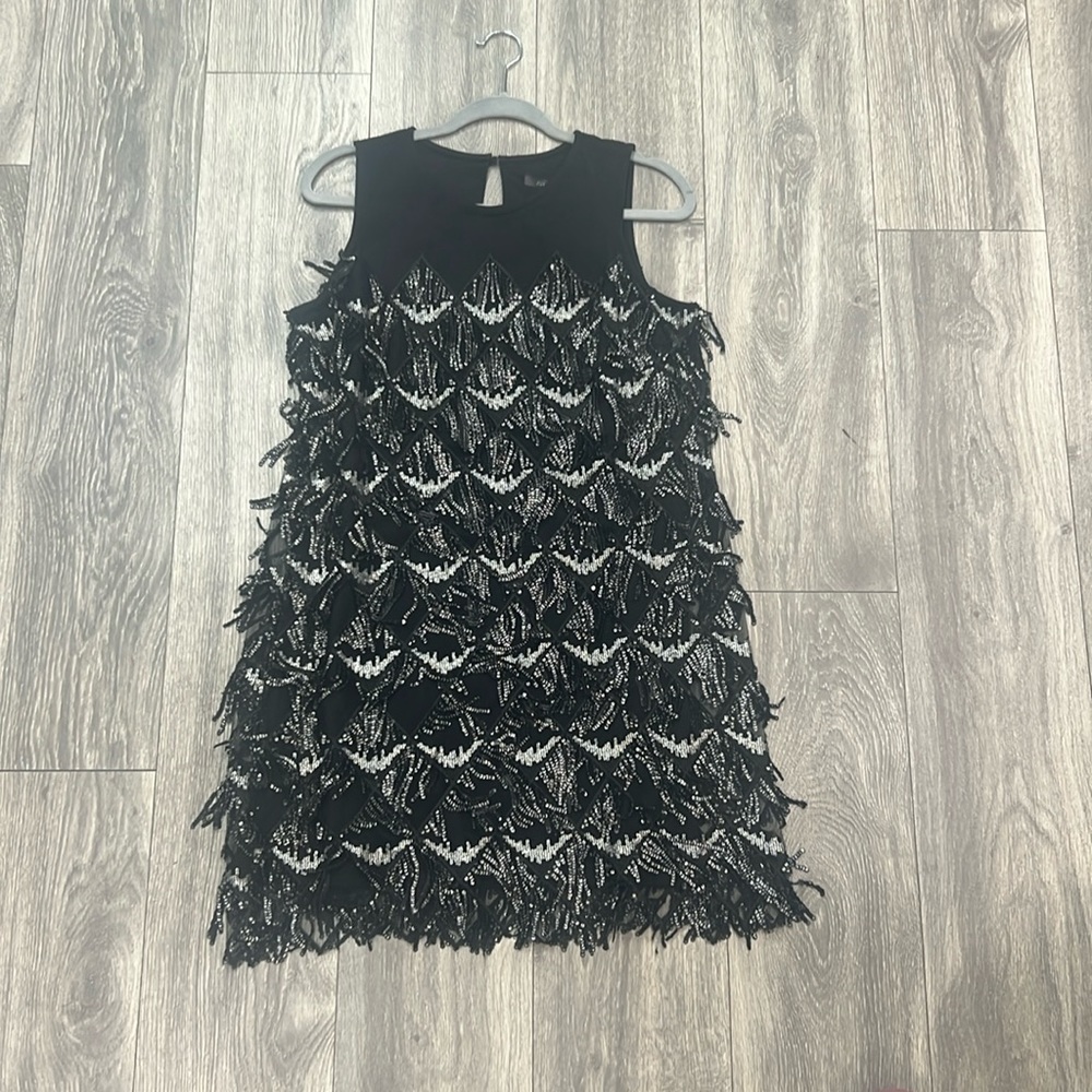 Sheer Sequin Dress